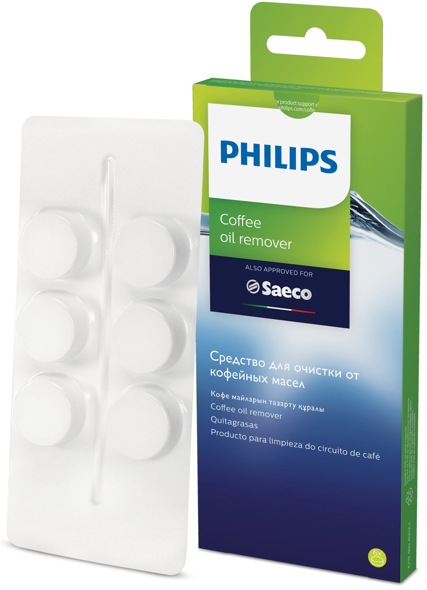 Philips CA6704/10 Borttagningstabletter för kaffeolja