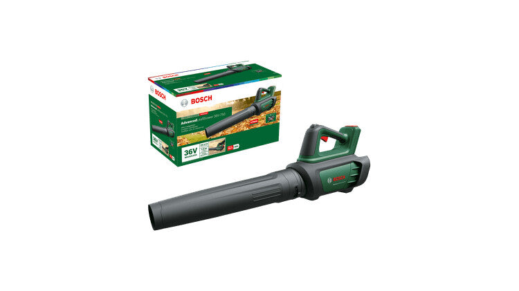 Bosch AdvancedLeafBlower 36V-750 sladdlösa lövblåsare Svart, Grön