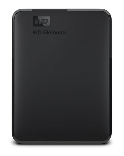 Western Digital WD Elements Portable externa hårddiskar 2 TB Svart