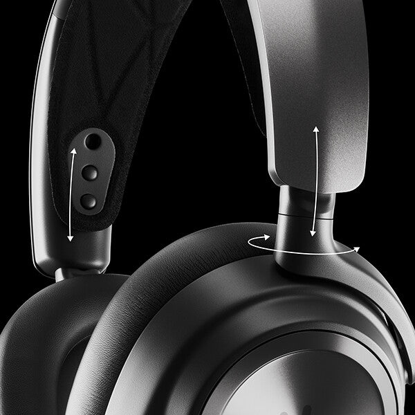 Steelseries Arctis Nova Pro Wireless Headset Trådlös Huvudband Spela Bluetooth Svart