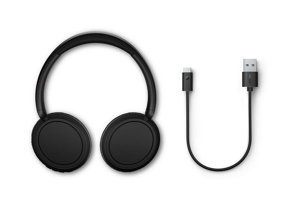 Philips 5000 series TAH5209BK/00 hörlur och headset Trådlös Huvudband Samtal/musik Bluetooth Svart