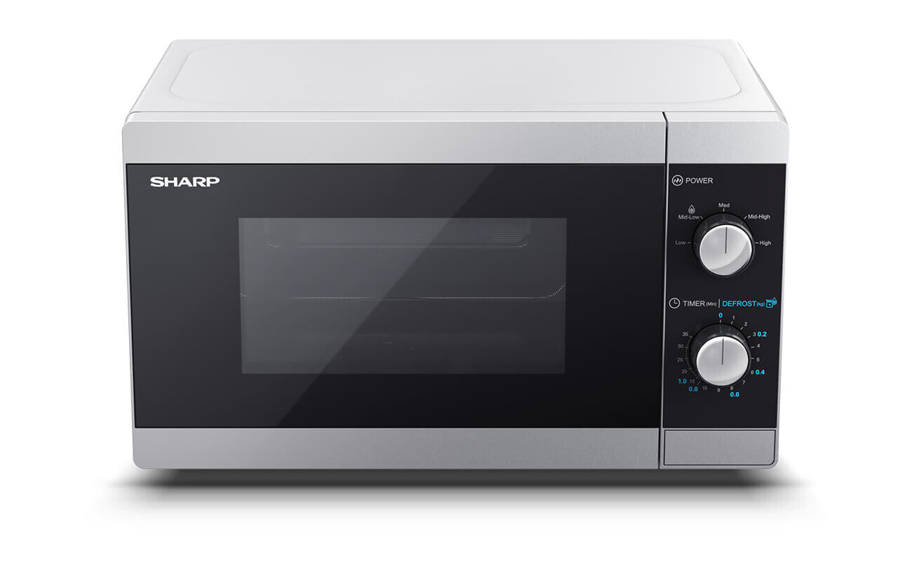 Sharp Home Appliances YC-MS01E-S mikrovågsugn Enbart mikrovågsugn Bänkdiskmaskin 20 l 800 W