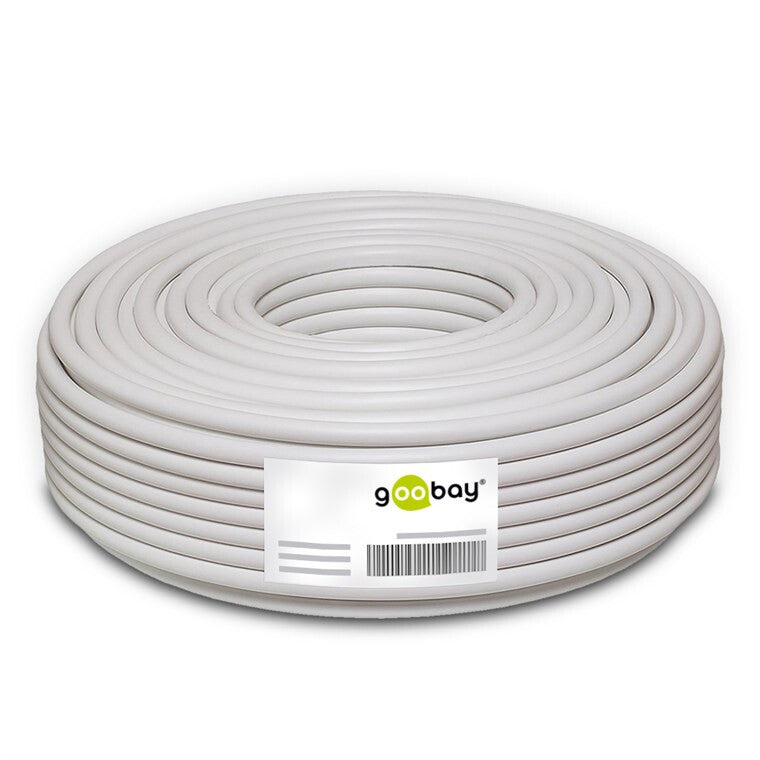 Goobay 15112 ljudkabel 10 m Vit