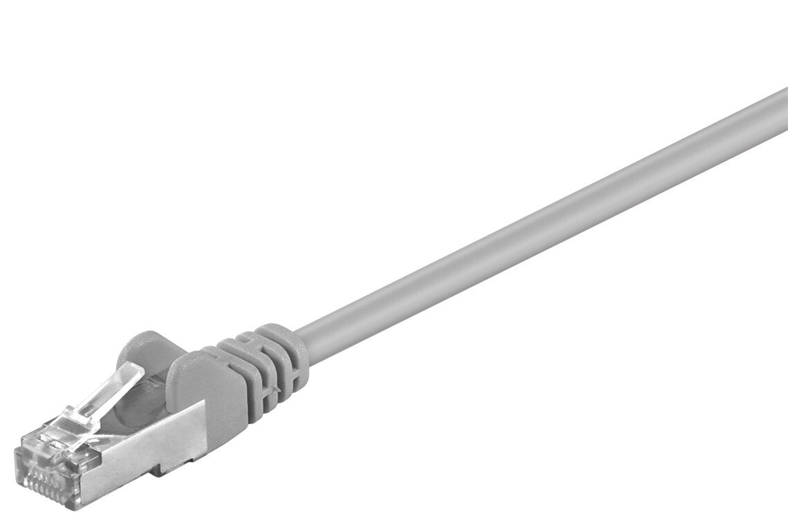 Goobay 50145 nätverkskablar Grå 2 m Cat5e SF/UTP (S-FTP)