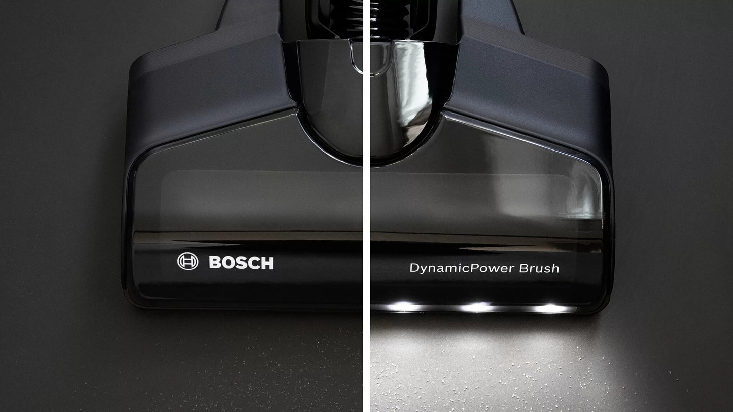 Bosch BCS711XXL upprättstående dammsugare och elektrisk sopborste Skaftdammsugare Batteri Torr Utan påse 0,3 l Vit 3 Ah