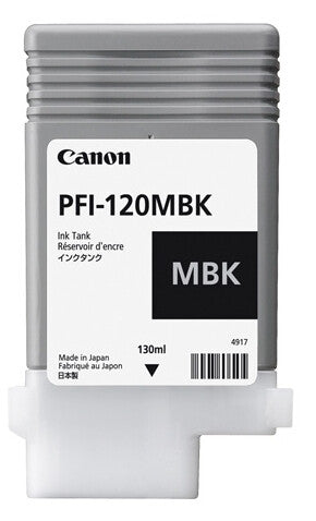Canon PFI-120MBK bläckpatroner 1 styck Original matt svart