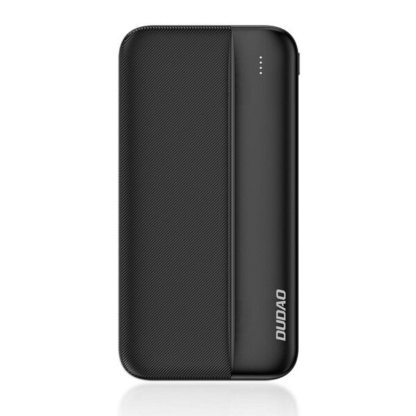 DUDAO powerbank 20000mAh 2xUSB-A 10W black K4S+ Svart
