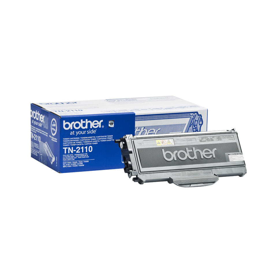 Brother TN-2110 Tonerkassett 1 styck Original Svart