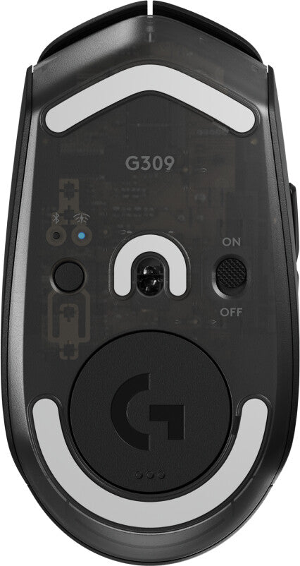 Logitech G G309 datormöss Spela högerhand Trådlös RF + Bluetooth Optisk 2560 DPI