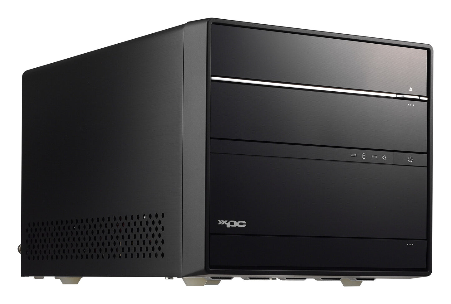 Shuttle SH570R6 datorhölje & moderkort Kub Svart Intel H570 LGA 1200 (Socket H5)