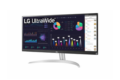 LG 29WQ600-W.AEU platta pc-skärmar 73,7 cm (29") 2560 x 1080 pixlar Full HD LCD Bordsskiva Vit