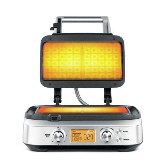 Sage the Smart Waffle Pro 2 våffla/våfflor Rostfritt stål