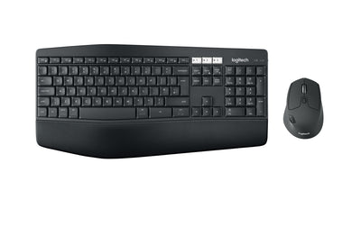 Logitech 920-008229 tangentbord Mus inkluderad Universal Trådlös RF + Bluetooth QWERTY Nordic Svart