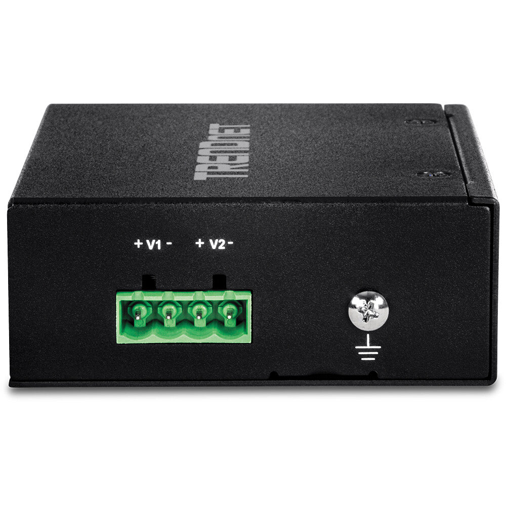 Trendnet TI-E50 nätverksswitchar Ohanterad Fast Ethernet (10/100) Svart
