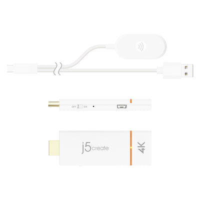 j5create JVAW76-N ScreenCast 4K HDMI™ Wireless Display-adapter