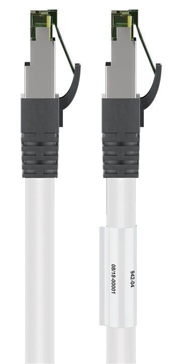 Goobay 55127 nätverkskablar Vit 5 m Cat8.1 S/FTP (S-STP)