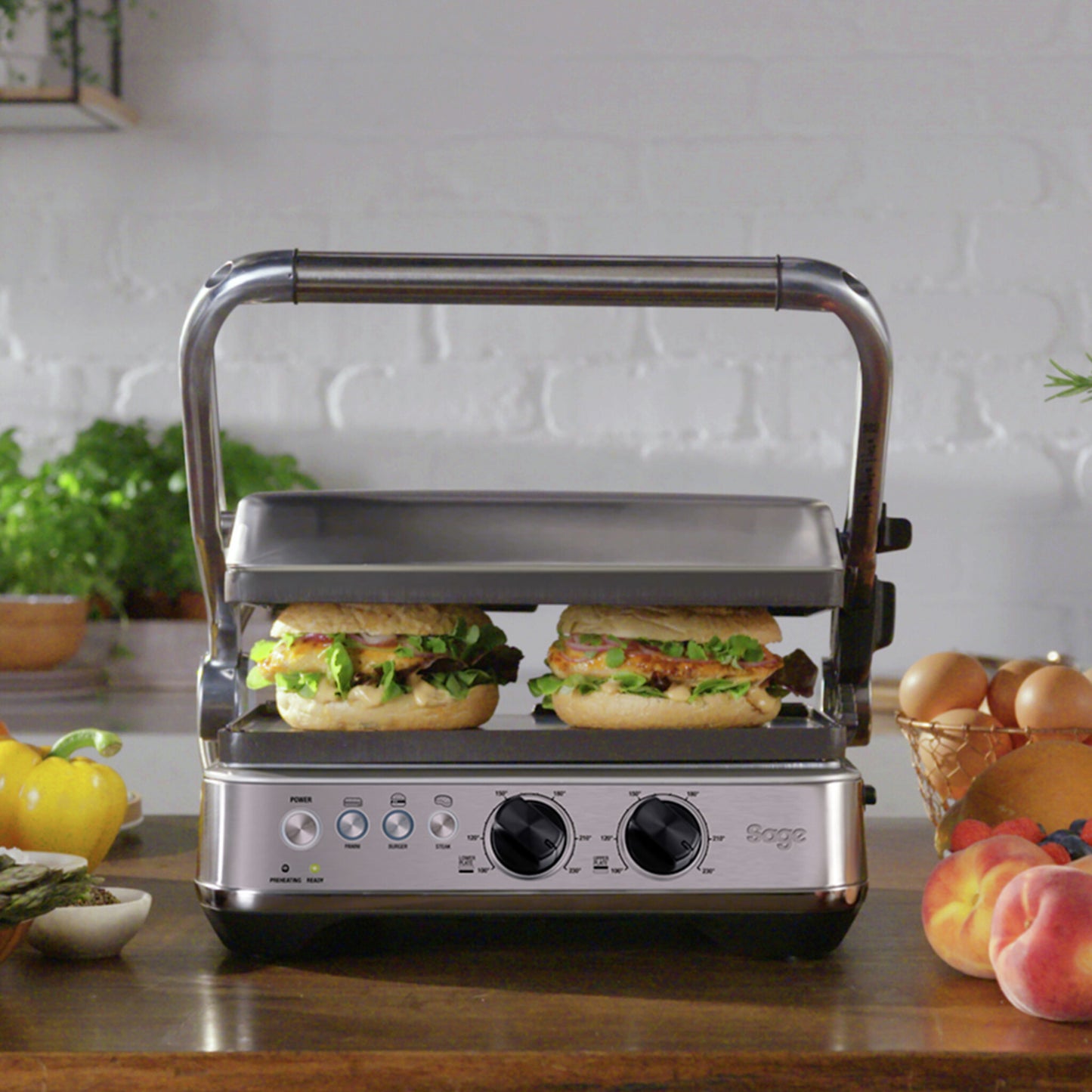 Sage the BBQ & Press Grill kontaktgrill