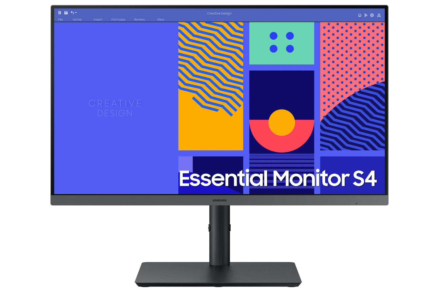 Samsung S43GC platta pc-skärmar 61 cm (24") 1920 x 1080 pixlar Full HD LCD Svart