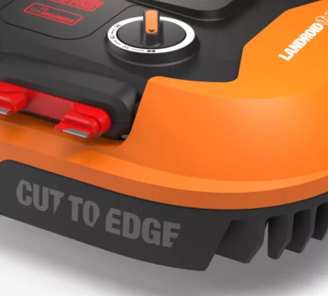 WORX WR165E gräsklippare Robotgräsklippare Batteri Svart, Orange