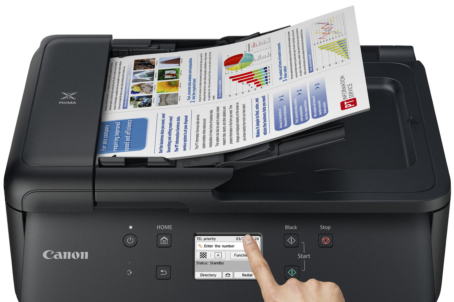 Canon PIXMA TR7650 Bläckstråleskrivare A4 4800 x 1200 DPI Wi-Fi