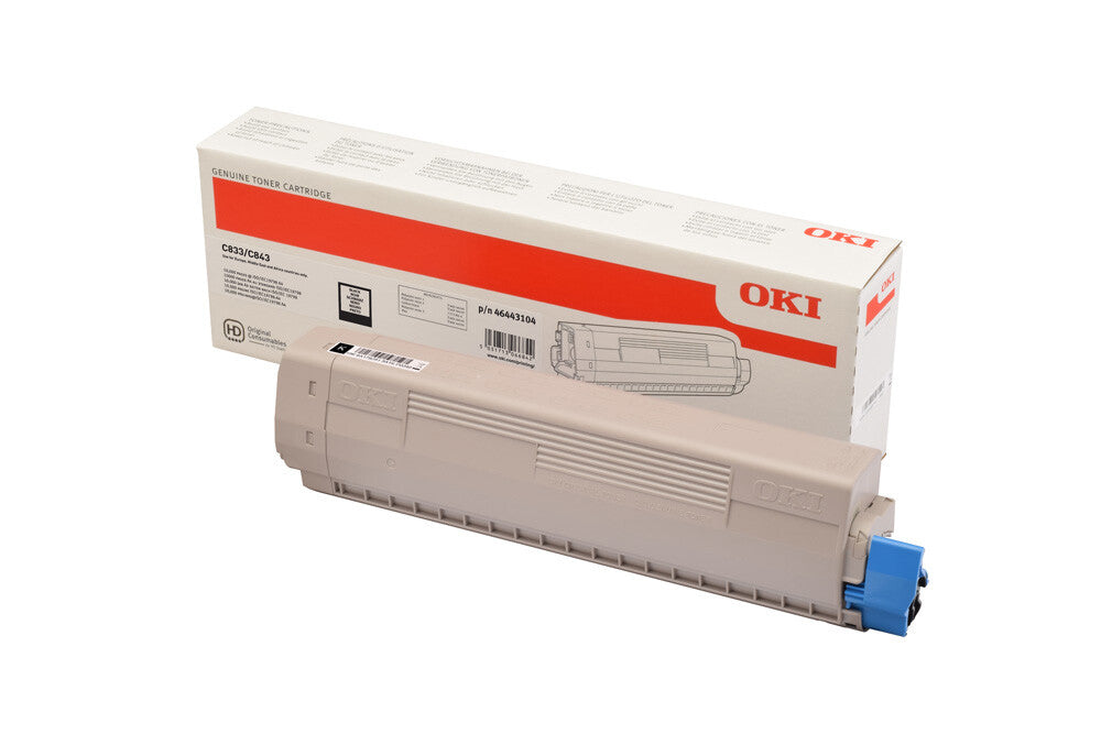 OKI 46443104 Tonerkassett 1 styck Original Svart