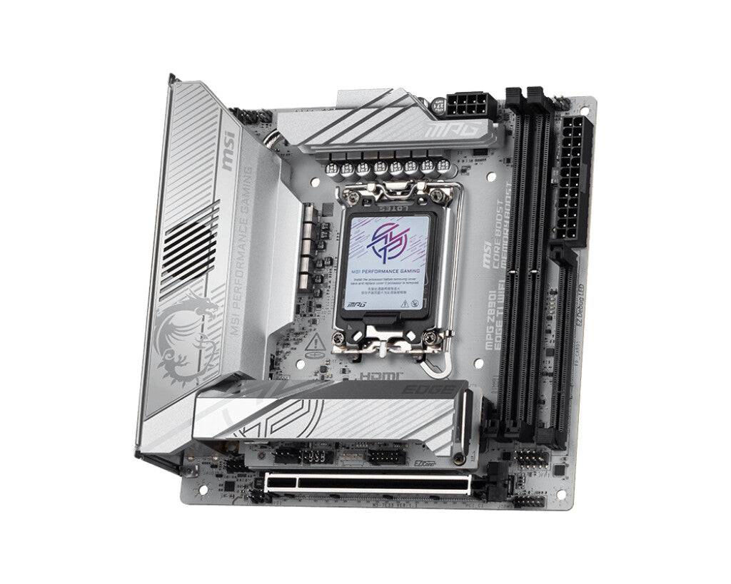 MSI MPG Z890I EDGE TI WIFI moderkort Intel Z890 LGA 1851 (Socket V1) Mini-ITX