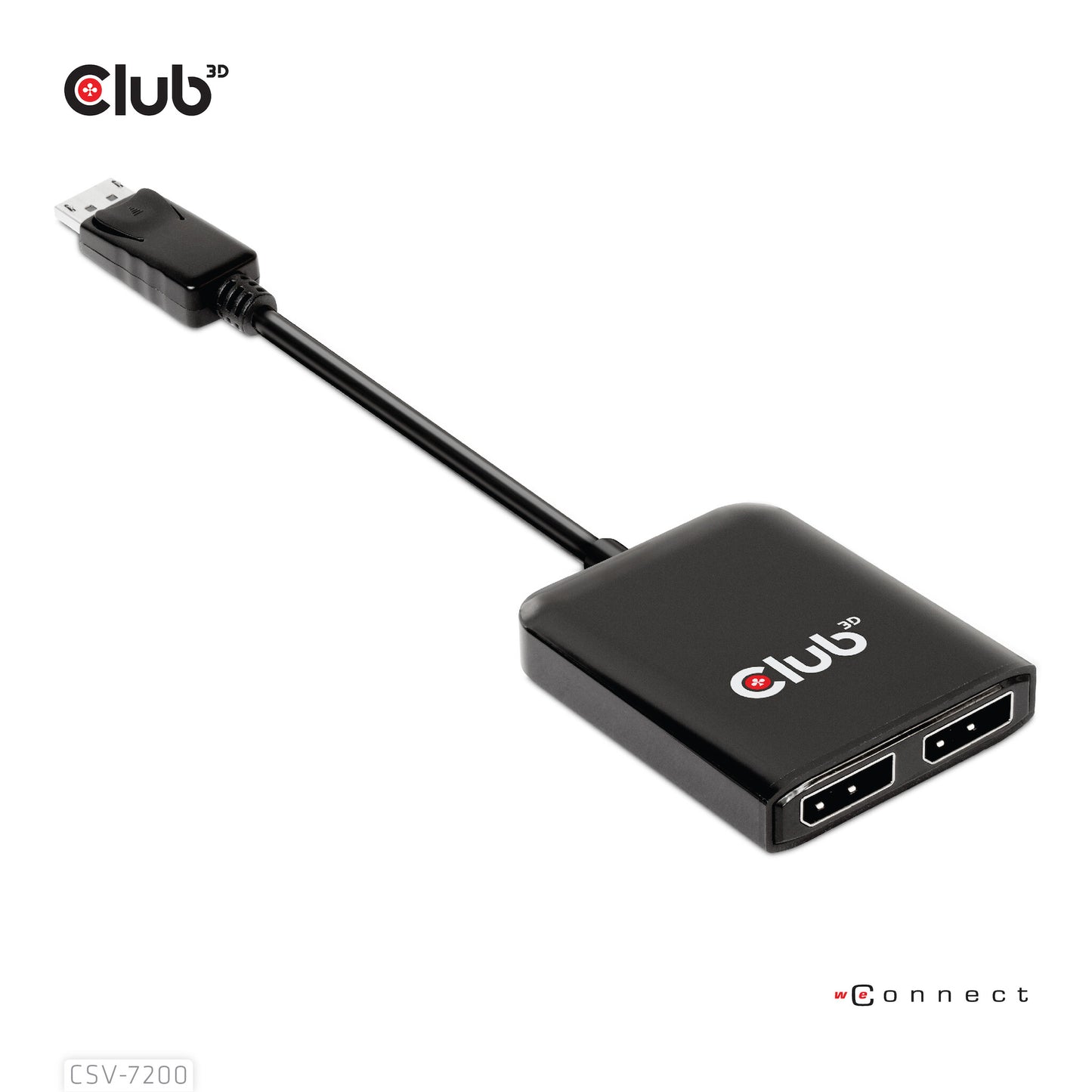 CLUB3D CSV-7220 videokabeladapter 1 m DisplayPort HDMI + DisplayPort Grå