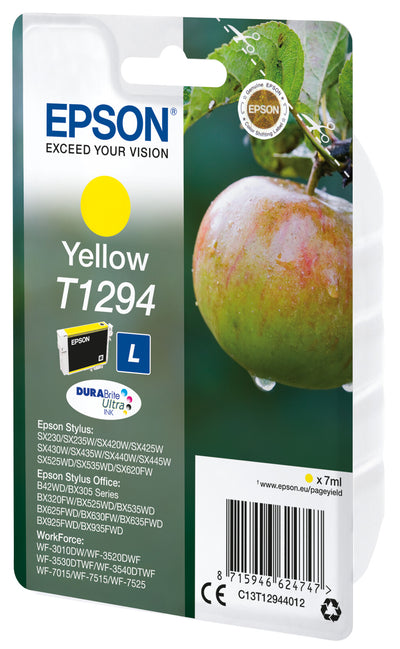 Epson Apple Enpack gul T1294 DURABrite Ultra-bläck