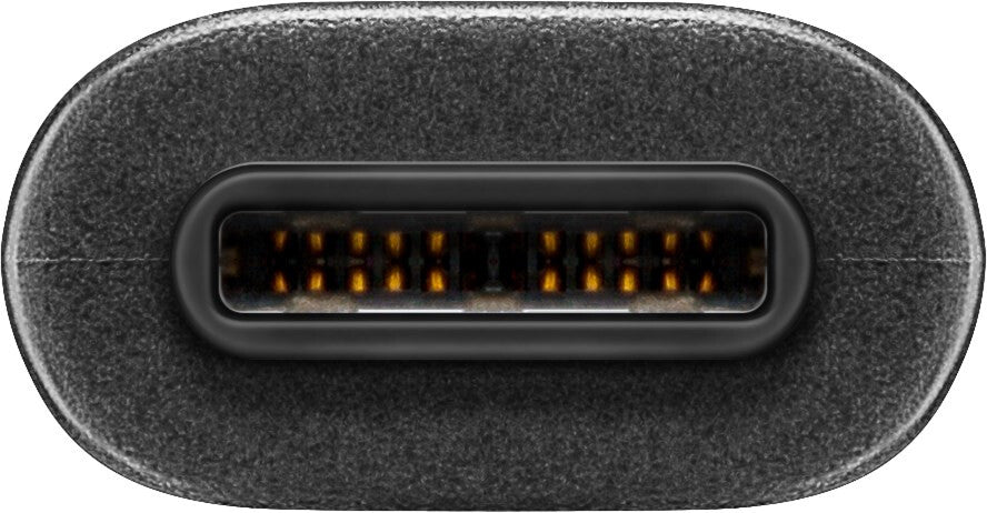 Goobay 67976 USB-kablar USB 2.0 1 m USB C Grå