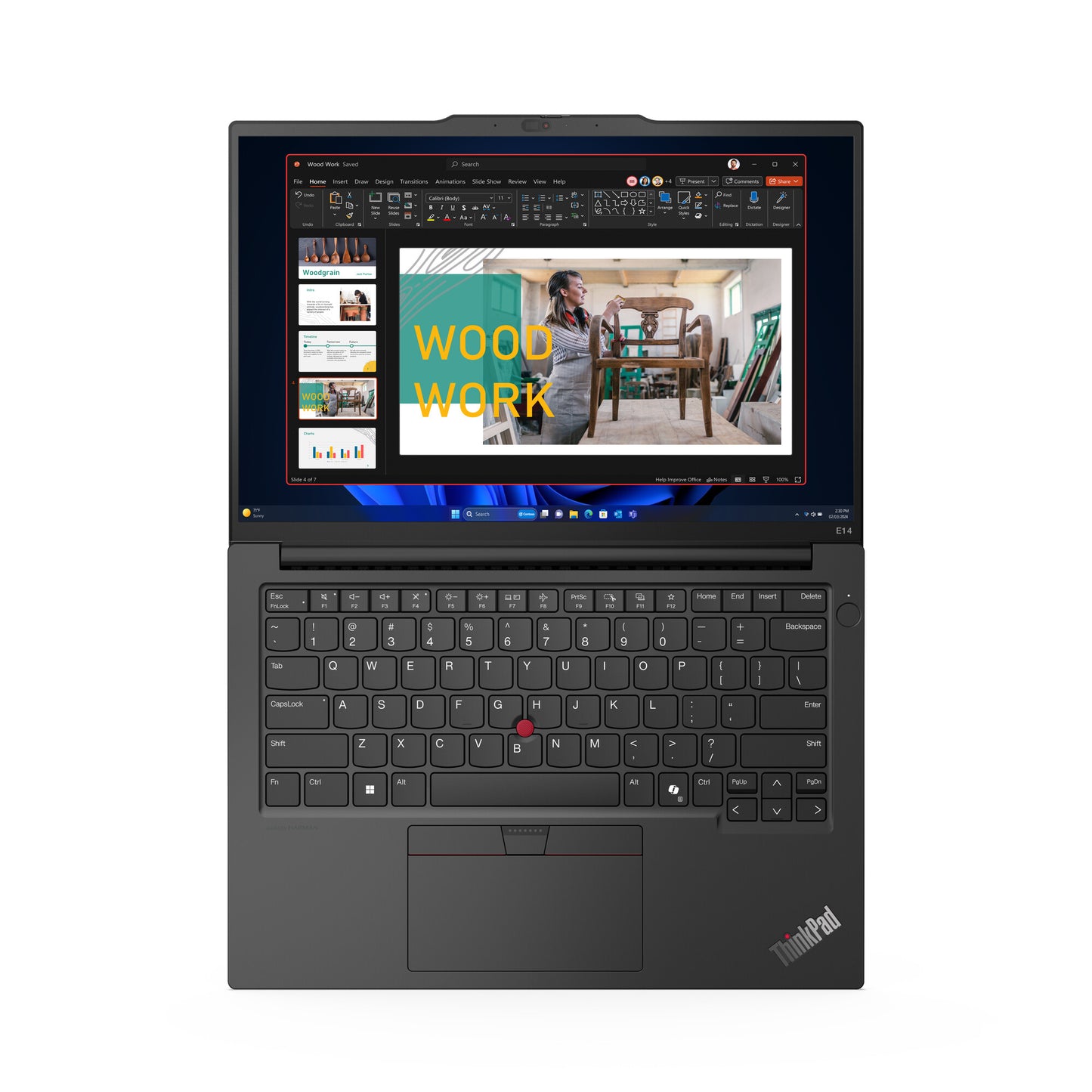 Lenovo ThinkPad E14 AMD Ryzen™ 5 7535HS Bärbar dator 35,6 cm (14") WUXGA 16 GB DDR5-SDRAM 512 GB SSD Wi-Fi 6E (802.11ax) Windows 11 Pro Svart