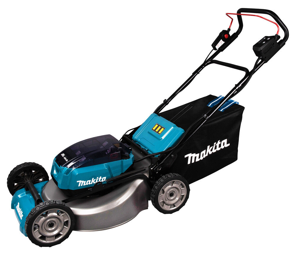 Makita DLM530Z gräsklippare Motorgräsklippare Batteri Svart, Blå