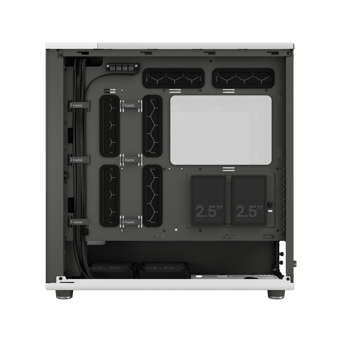 Fractal Design FD-C-NOR1X-04 datorväskor Midi Tower Vit