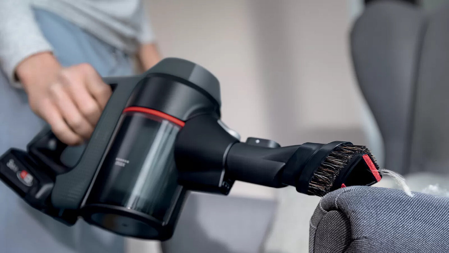 Bosch BBS712A upprättstående dammsugare och elektrisk sopborste 2-in-1 stick vacuum Batteri Torr Hygienfilter Utan påse 0,3 l grafit