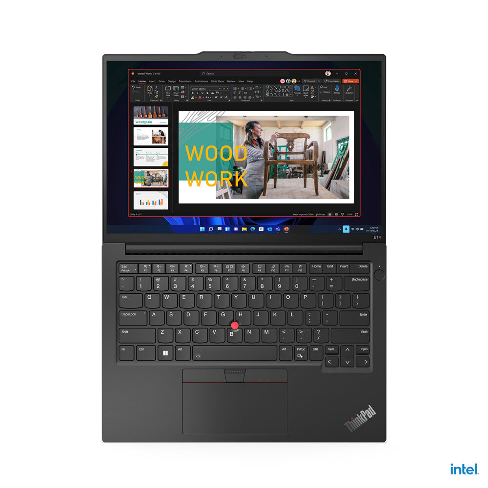Lenovo ThinkPad E14 Intel® Core™ i7 i7-1355U Bärbar dator 35,6 cm (14") WUXGA 16 GB DDR4-SDRAM 512 GB SSD Wi-Fi 6 (802.11ax) Windows 11 Pro grafit, Svart