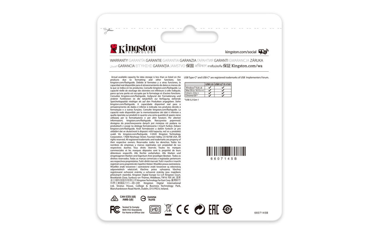 Kingston Technology DataTraveler 70 USB-sticka 128 GB USB Type-C 3.2 Gen 1 (3.1 Gen 1) Svart