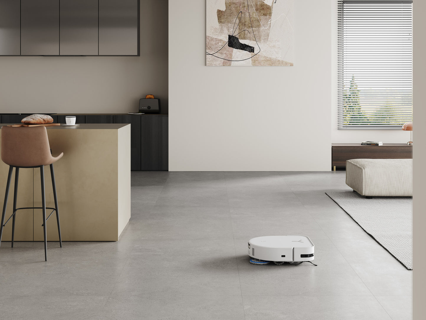 Ecovacs Deebot X5 Omni 0,25 l Utan påse Vit