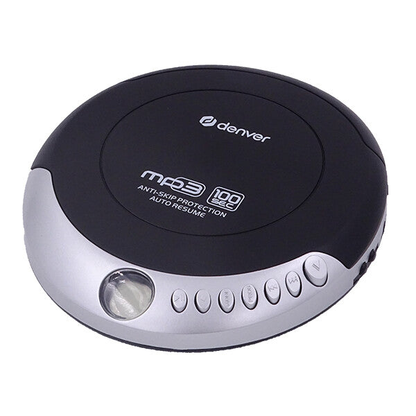 Denver DMP-391 Bärbar CD-spelare Svart, Grå