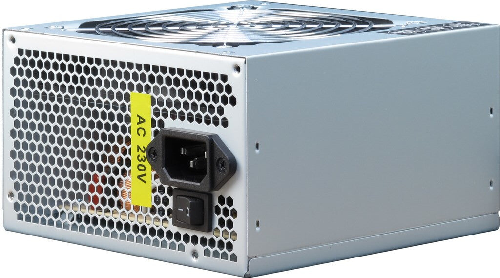 Inter-Tech SL-500 Plus strömförsörjningsenheter 500 W 20+4 pin ATX ATX Silver