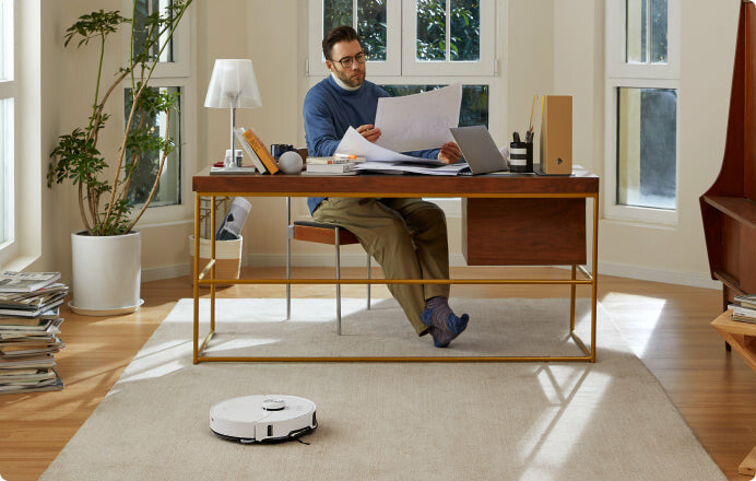 Roborock S8 MaxV Ultra robotdammsugare 2,77 l Kombinationsspis Vit