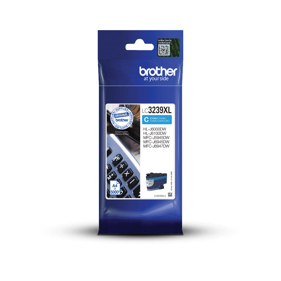 Brother LC3239XLC bläckpatroner 1 styck Original Cyan