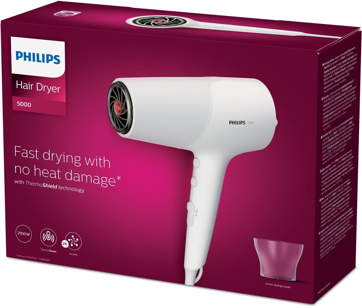 Philips 5000 series BHD500/00 Hårtork