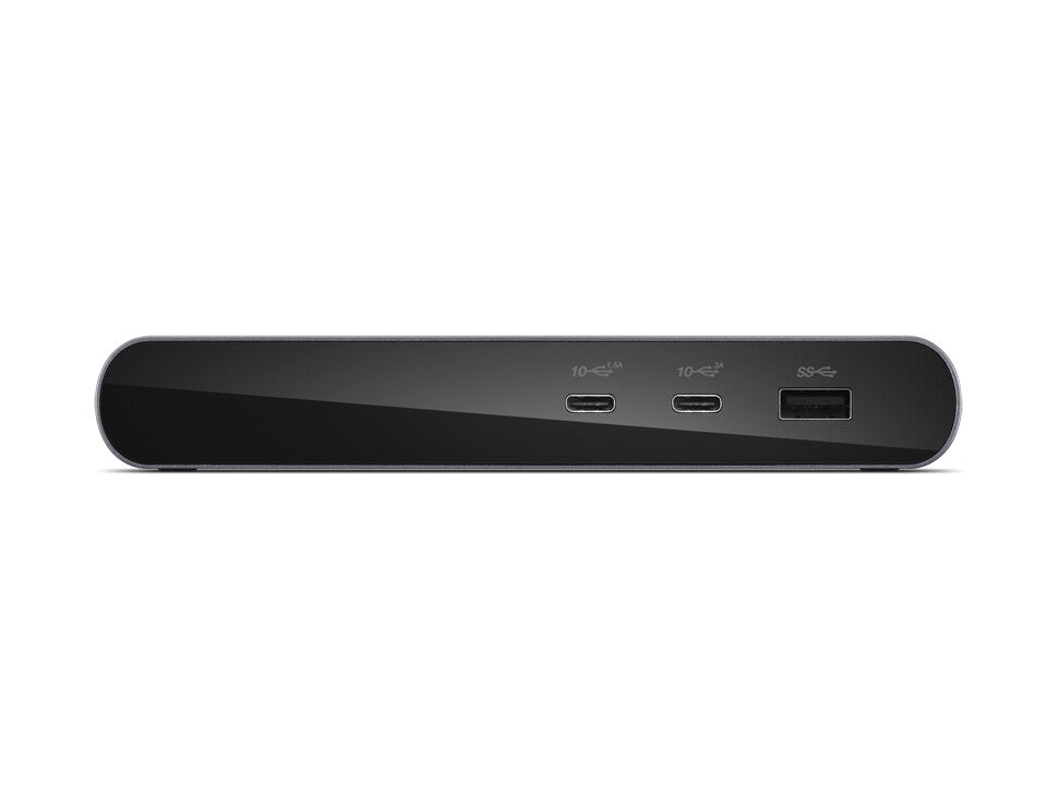 Lenovo 40B30090EU dockningsstationer för bärbara datorer 2 x USB 3.2 Gen 2 (3.1 Gen 2) Type-C Grå