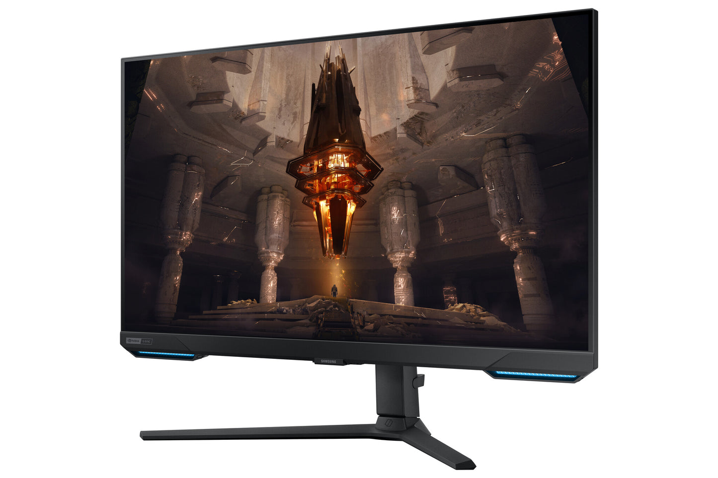 Samsung G70B platta pc-skärmar 81,3 cm (32") 3840 x 2160 pixlar 4K Ultra HD LED Svart