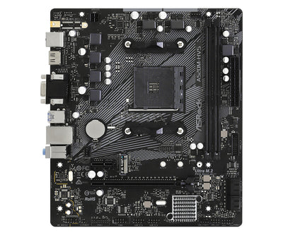 Asrock A520M-HVS AMD A520 Uttag AM4 micro ATX