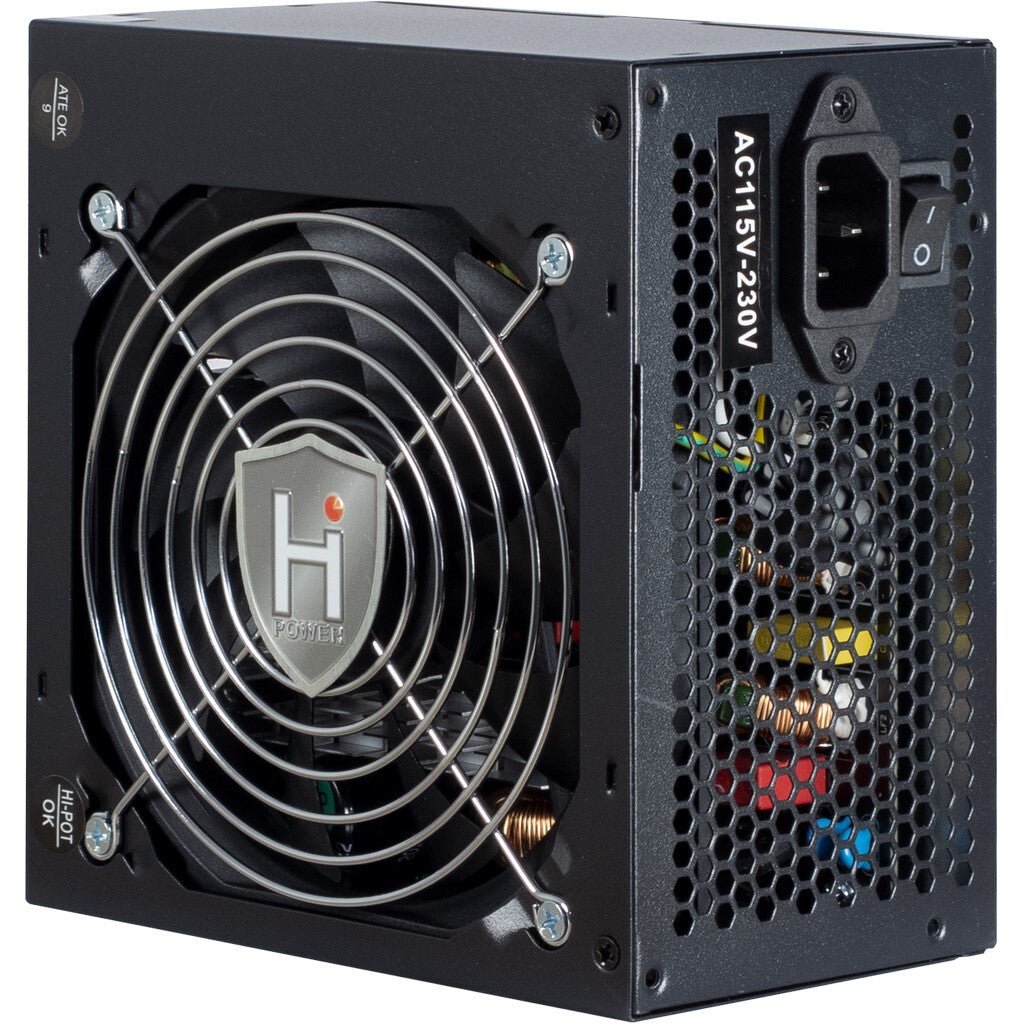 Inter-Tech HIPOWER SP-550 strömförsörjningsenheter 550 W 20+4 pin ATX ATX Svart