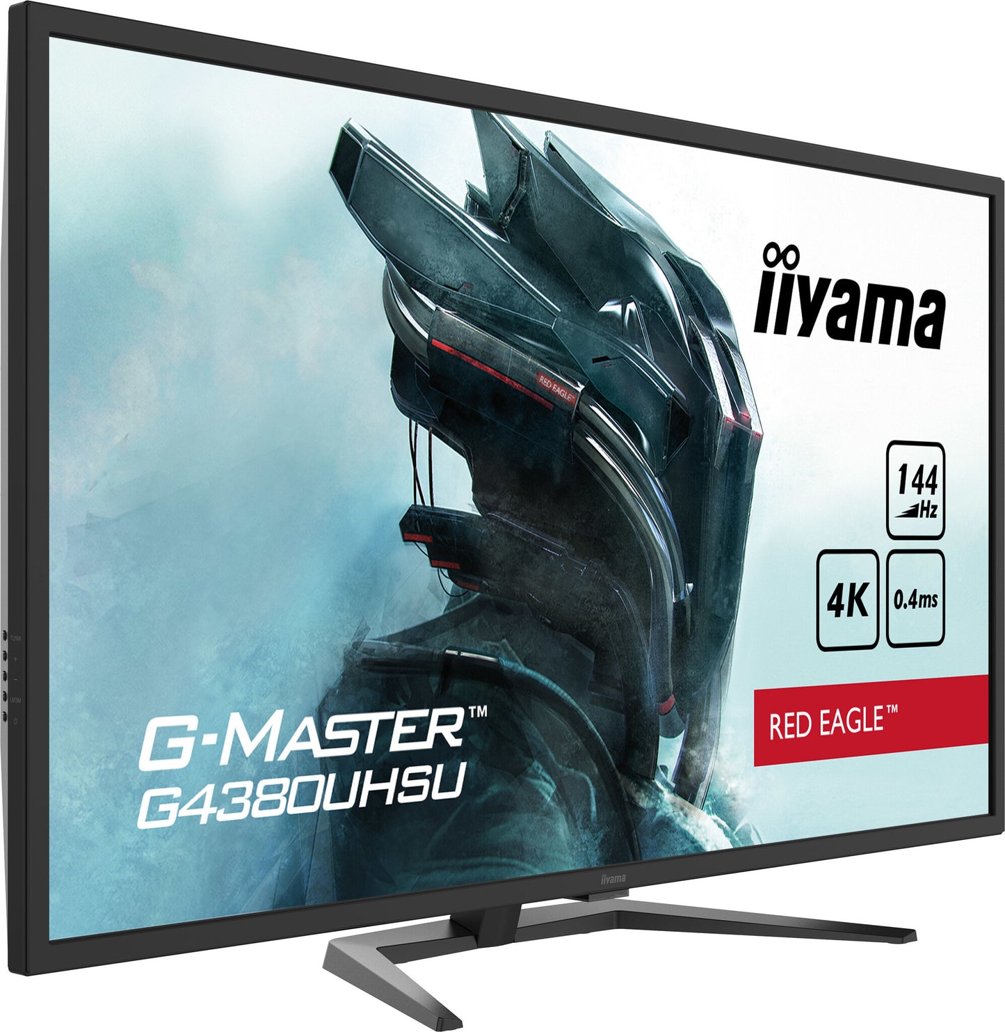 iiyama G-MASTER G4380UHSU-B1 platta pc-skärmar 108 cm (42.5") 3840 x 2160 pixlar 4K Ultra HD LED Svart