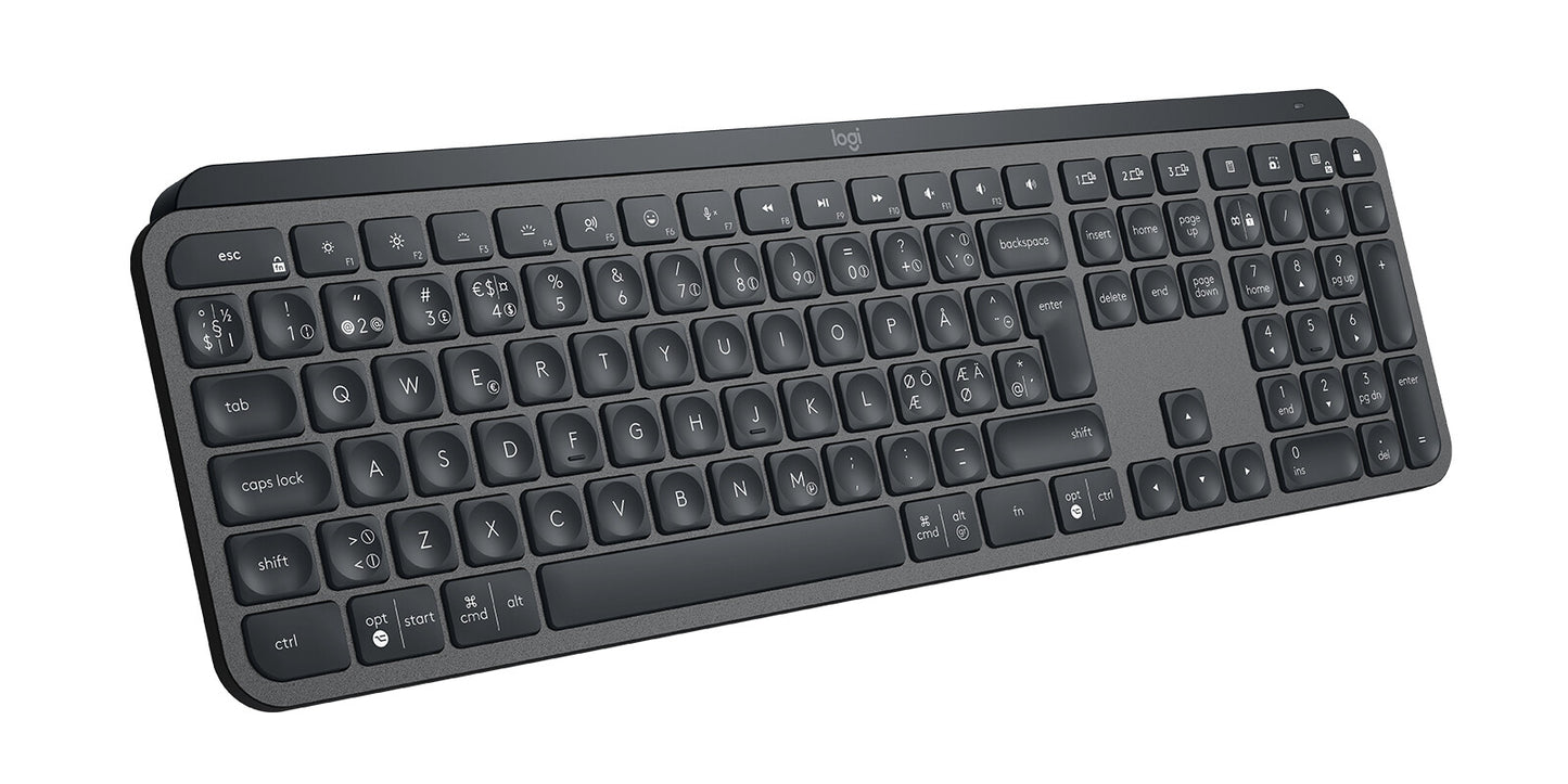 Logitech 920-010249 tangentbord Kontor Bluetooth Nordic grafit