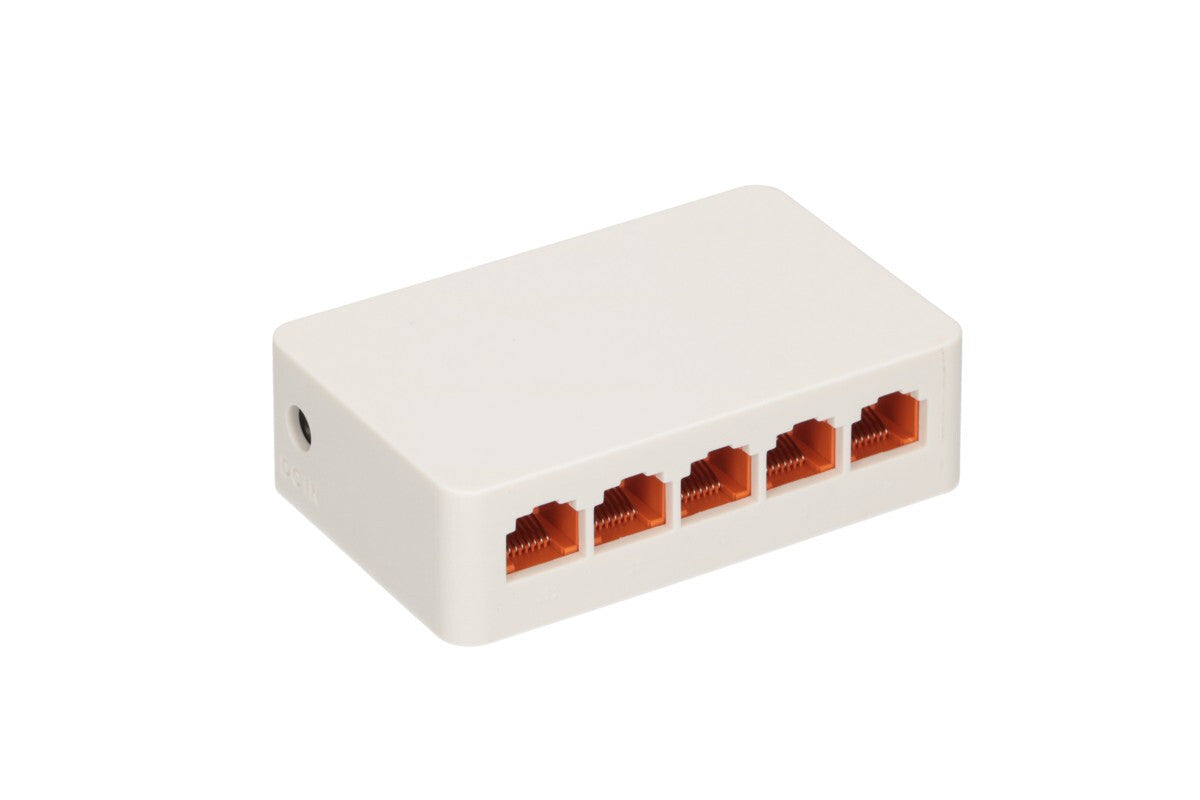 Extralink EX.13100 nätverksswitchar Ohanterad L2 Fast Ethernet (10/100) Vit