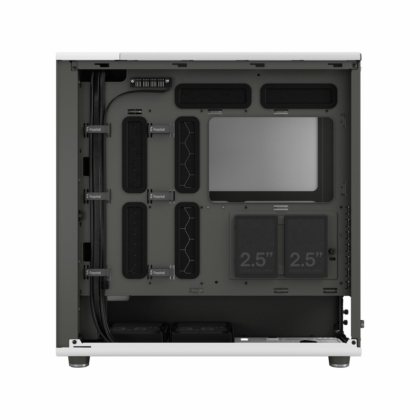 Fractal Design FD-C-NOR1X-03 datorväskor Midi Tower Vit