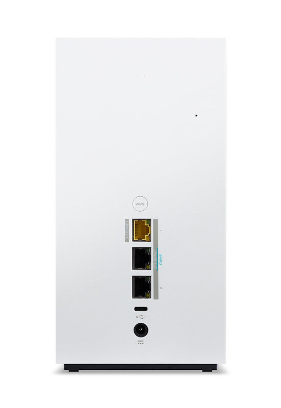 Acer Predator Connect T7 Wi-Fi 7 trådlös router Gigabit Ethernet Triband (2,4 GHz/5 GHz/6 GHz) Vit